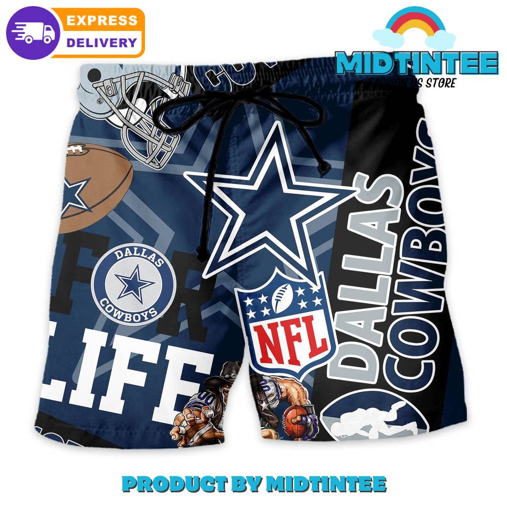NFBLeage DCowboyss Combo Hawaiian Shirt And Short Or Flip flops HG