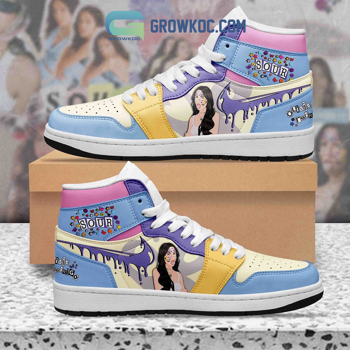 Olivia Rodrigo Sour White Lace Xtra Sneaker Boot High Sneakers NVA
