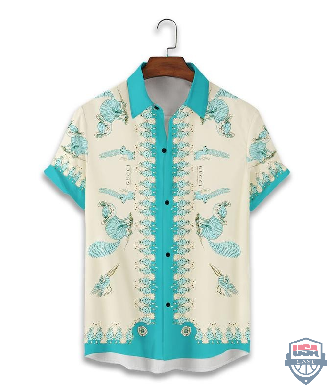 gc1 Set Luxury Brand Hawaiian Shirt And Shorts Or Flip flops HG