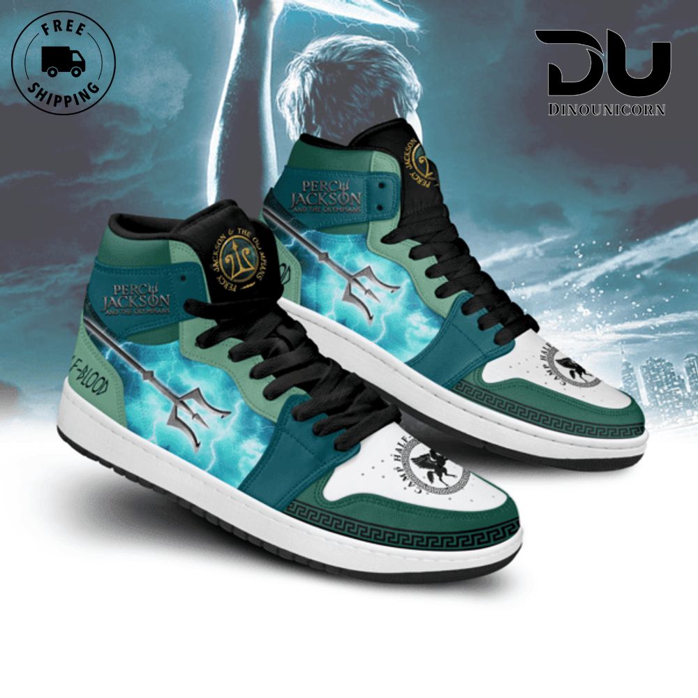 Percy Jackson Brand Xtra Sneaker Boot, High Top Brand Fashion Shoes Best Gifts NVA