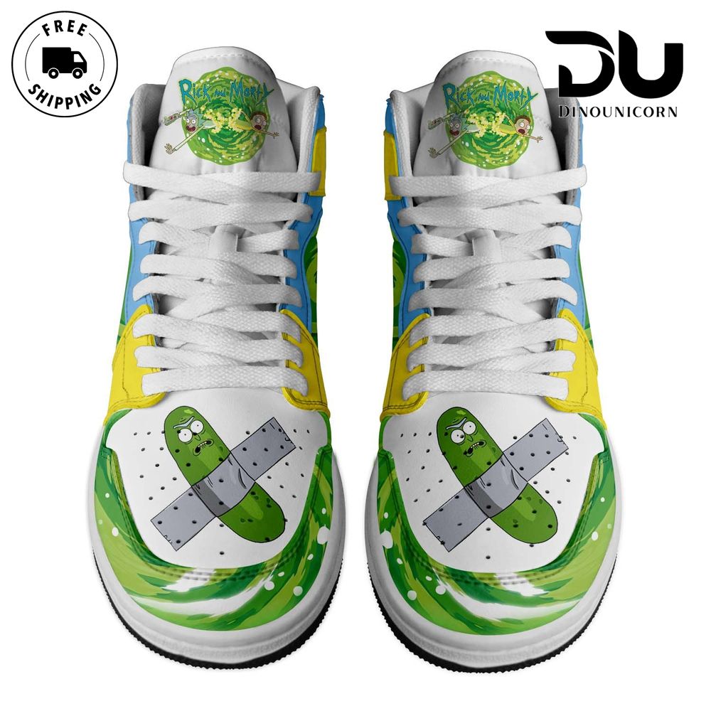 Rick And Morty Brand Xtra Sneaker Boot, High Top Brand Fashion Shoes Best Gifts NVA