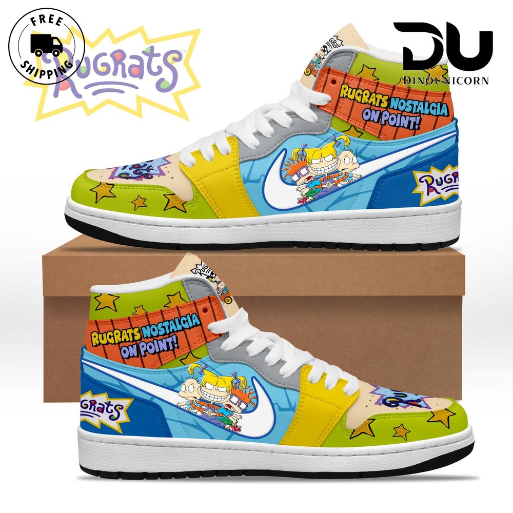 Rugrats Brand Xtra Sneaker Boot, High Top Brand Fashion Shoes Best Gifts NVA