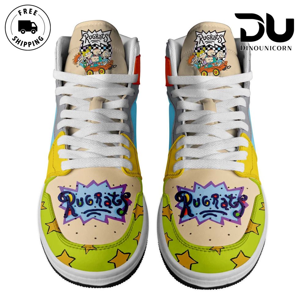 Rugrats Brand Xtra Sneaker Boot, High Top Brand Fashion Shoes Best Gifts NVA