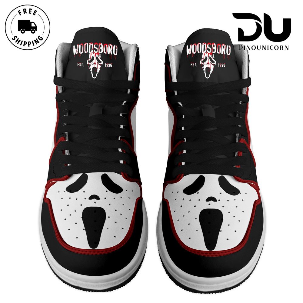 Scream And Horror Movies Brand Xtra Sneaker Boot, High Top Brand Fashion Shoes Best Gifts NVA