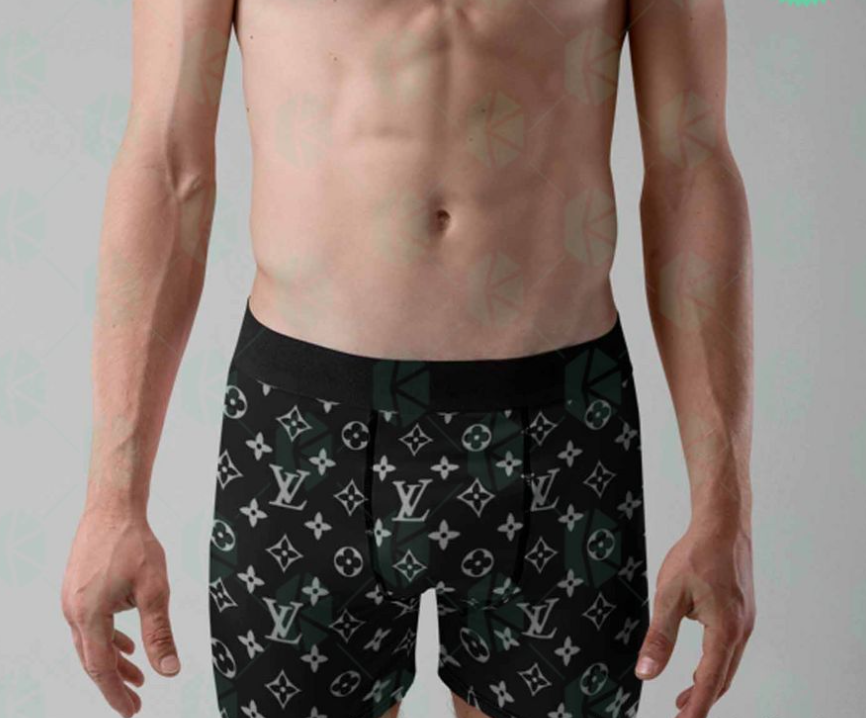 lv2 Luxury Brand Men Boxer Briefs HG Gift For Men Boyfriend Husband