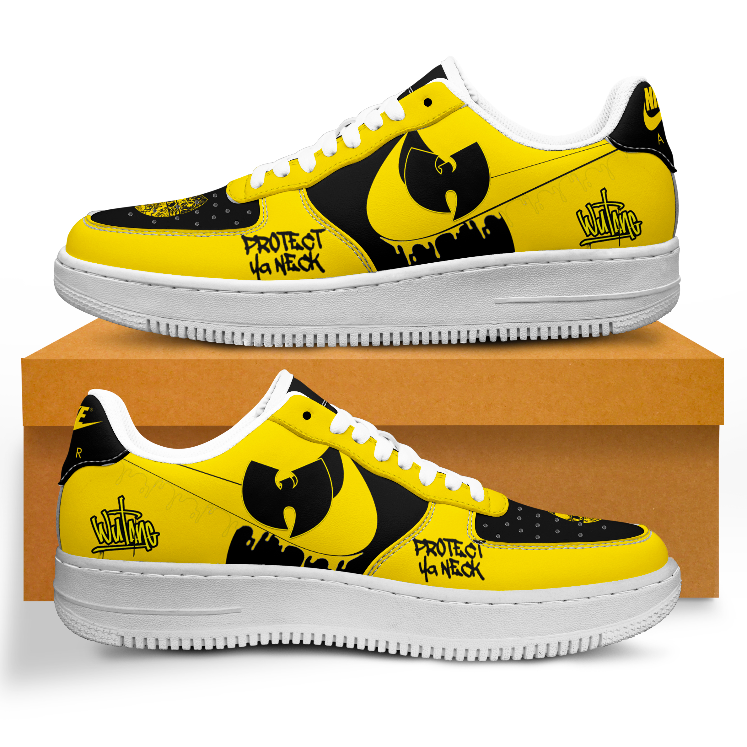 Wu Tang Protect ya Neck NK1 Brand AIRF1 Shoes HG Sneaker Sport Fashion For Men Women