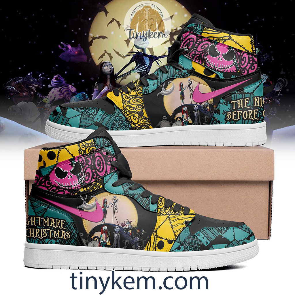 NK1 The Nightmare Before Christmas Jack Skellington Xtra Sneaker Boot Shoes Luxury HG