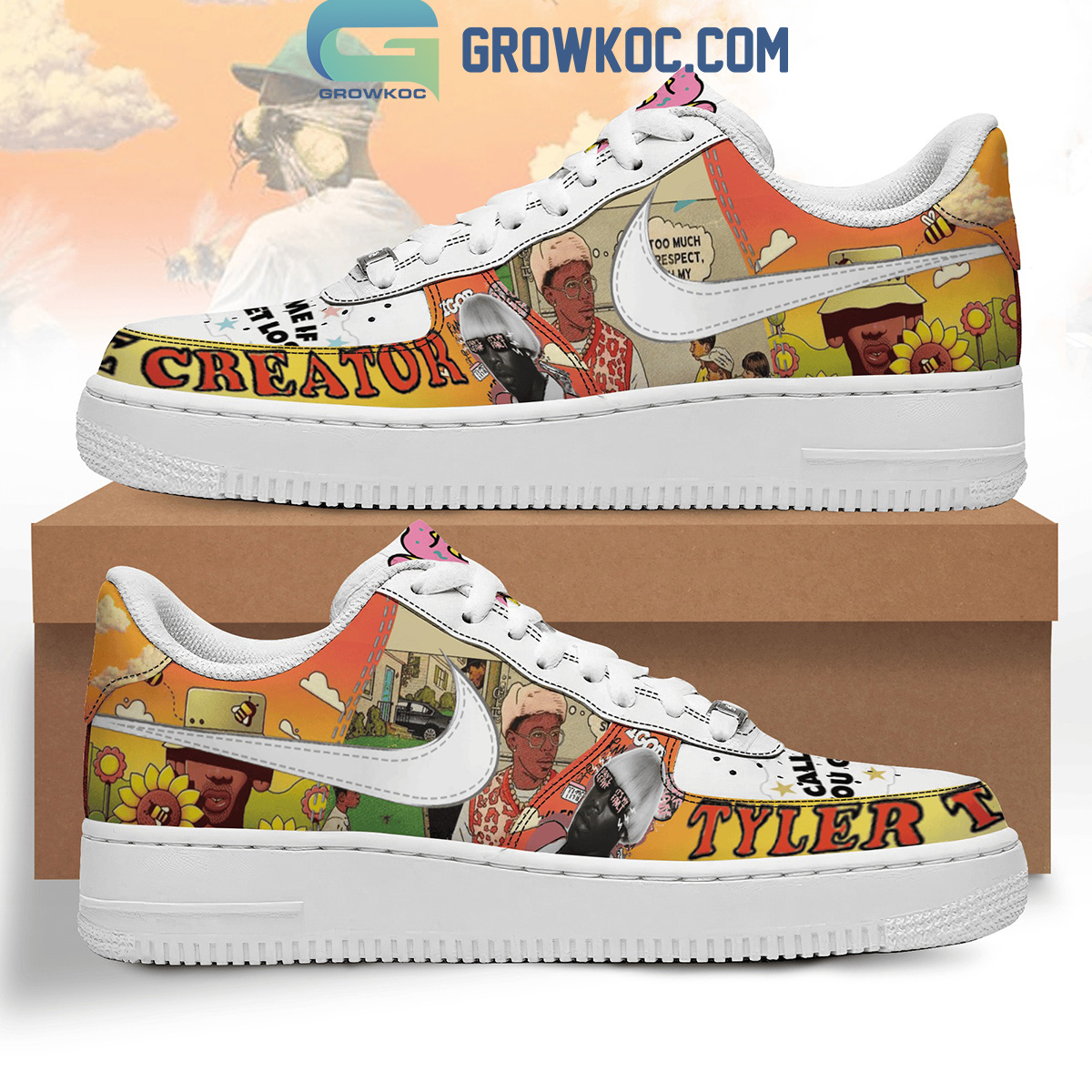 Tyler The Creator Call Me When You Get Lost NK1 Brand AIRF1 Shoes Sneaker Sport Fashion For Men Women NVA