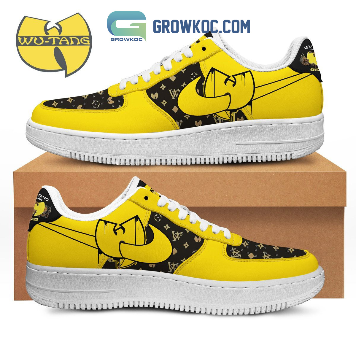 Wu Tang Clan Hip Hop Never Dies NAF Shoes Brand Sneaker Shoes Gifts For Men Women NVA Shoes