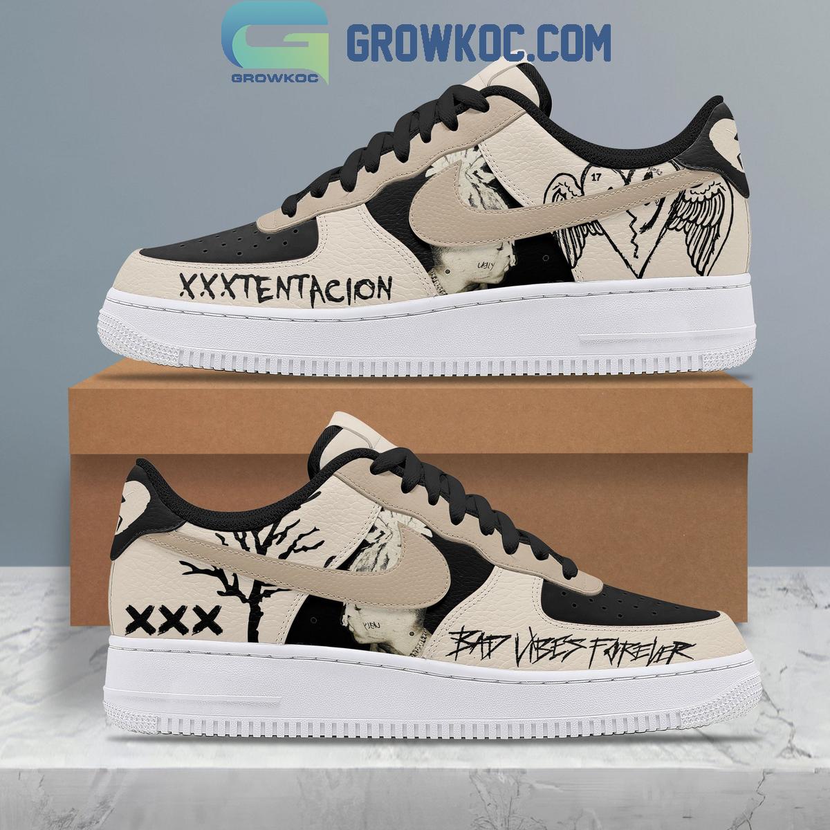 XXXTentacion Bad Vibes Forever NK1 Brand AIRF1 Shoes Sneaker Sport Fashion For Men Women NVA