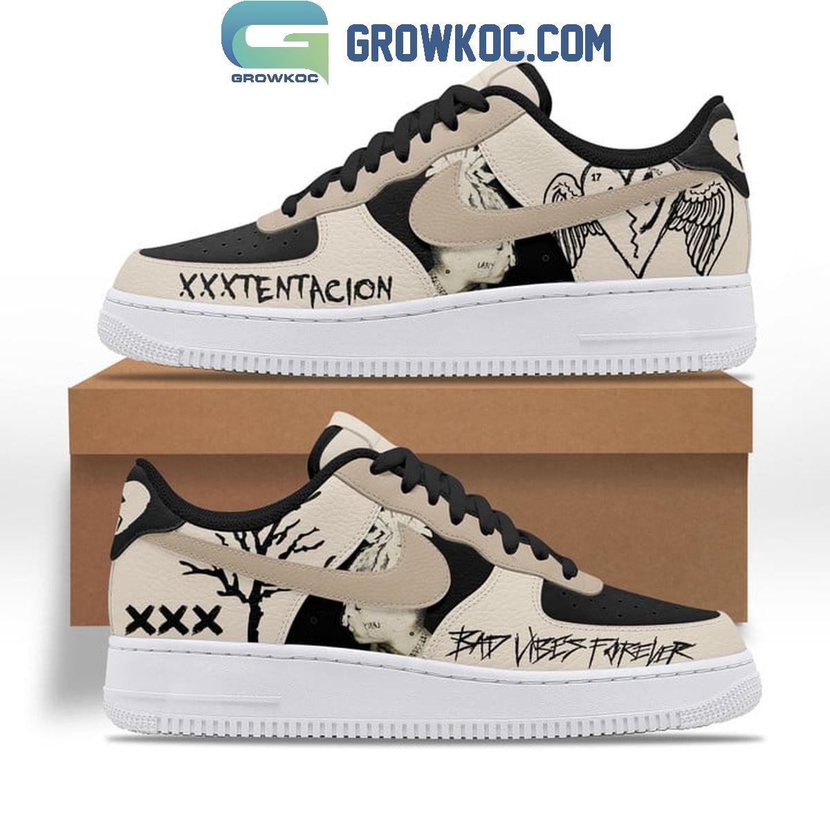 XXXTentacion Bad Vibes Forever NK1 Brand AIRF1 Shoes Sneaker Sport Fashion For Men Women NVA