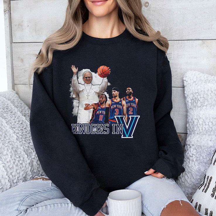 New York Knicks In Five Team Of God Shirt HFN Hoodie Sweatshirt Tshirt