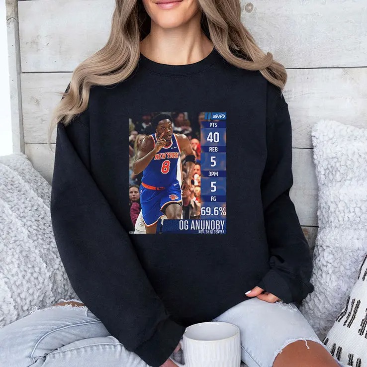 OG Anunoby Career-High 40 Points Shirt HFN Hoodie Sweatshirt Tshirt