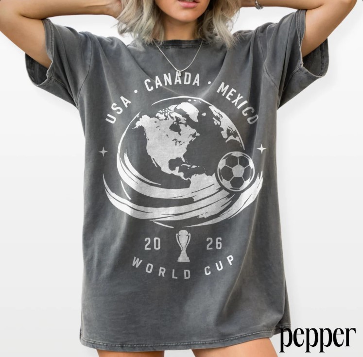 USA Canada Mexico World Cup 2026 Shirt, Globe Soccer Tournament Graphic Tee, International Football Fan NNA