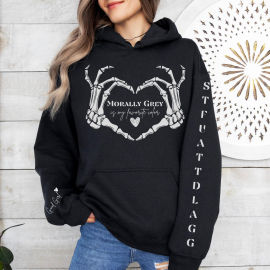 TT Morally Grey Dark Romance Hoodie, KMH STFUATTDLAGG Hoodie, Good Girl Hoodie, Dark Romance Sweatshirt, Bookish Hoodie, Booktok Merch HFN Shirt