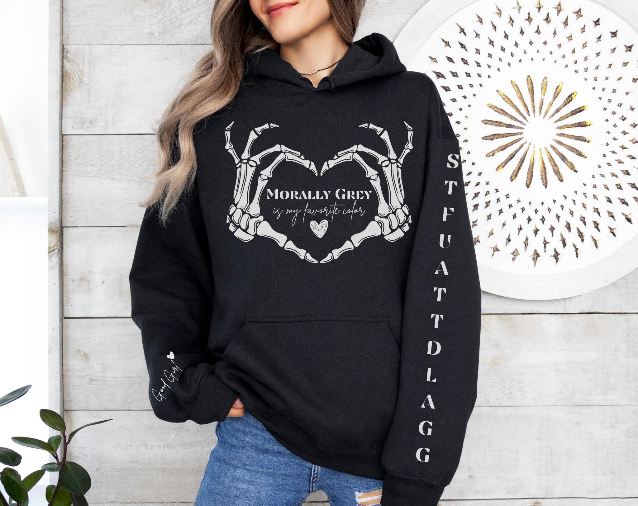 TT Morally Grey Dark Romance Hoodie, KMH STFUATTDLAGG Hoodie, Good Girl Hoodie, Dark Romance Sweatshirt, Bookish Hoodie, Booktok Merch HFN Shirt