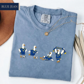 Funny Goose Soccer Team Bosnia Shirt, Funny Duck Soccer Tee, Bosnia Football Fan Shirt, Cute Soccer Lover Gift, World Cup 2026 Fan Tee NNA